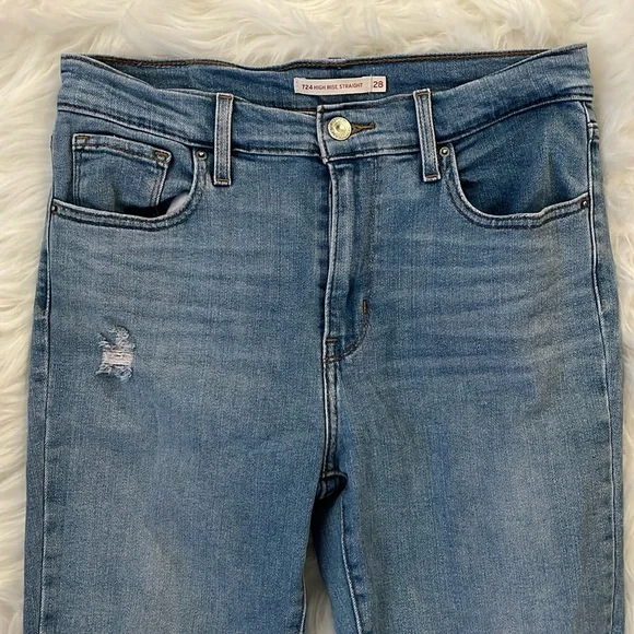 Levi’s724High Rise Straight 28